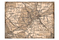Environs Rome Beige Fine Art Print