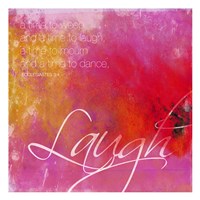 Laugh by Jace Grey - 13" x 13"