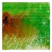 Happiness by Jace Grey - 13" x 13"