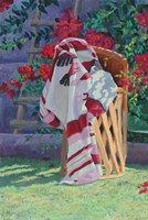 Blanket & Stool Fine Art Print