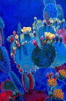 Prickly Pear Blue Fine Art Print