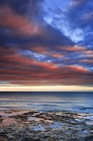 Wisconsin Sunrise on shore of Lake Michigan Fine Art Print