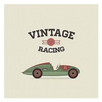 Vintage Racing 3 Fine Art Print