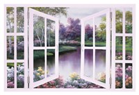 Springtime Symphony Door by Diane Romanello - 38" x 26"