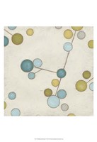 Molecular Blossoms I Framed Print