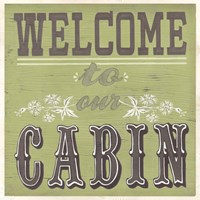 Cabin Life I Framed Print