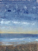 Calm Surf I Framed Print