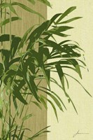 Painted Contrast Leaves I Fine Art Print