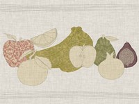 Contour Fruits & Veggies I Fine Art Print