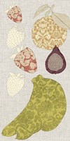 Contour Fruits & Veggies VIII Fine Art Print