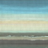 Beach Layers II Framed Print