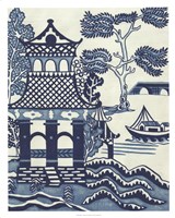 Willow Landscape I Framed Print