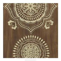 Weathered Mandala II Fine Art Print