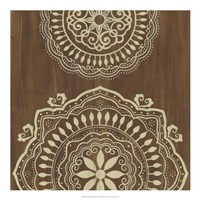 Weathered Mandala IV Fine Art Print