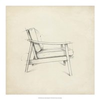 Mid Century Furniture Design III Fine Art Print