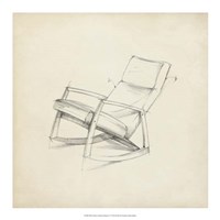 Mid Century Furniture Design IV by Ethan Harper - 18" x 18"