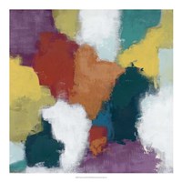 Color Cascade II Framed Print