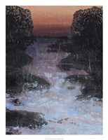 Twilight Canal I Framed Print