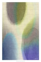 Overtone Blue I Fine Art Print