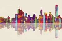 Brisbane Qld Skyline 1 Fine Art Print
