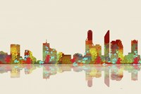 Perth WA Skyline 2 Fine Art Print