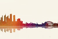 Sydney NSW Skyline 2 Fine Art Print