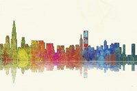 Chicago Illinios Skyline 1 Fine Art Print