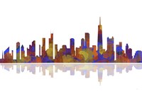 Chicago Illinois Skyline 2 Fine Art Print