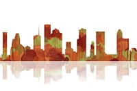Houston Texas Skyline 1 Fine Art Print