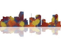 Miami Florida Skyline 1 Fine Art Print
