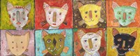 8 Cats Fine Art Print