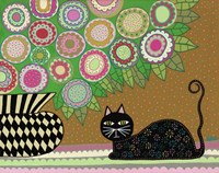 Feline Florist 2 Fine Art Print