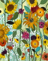 Sunflower House Fine Art Print
