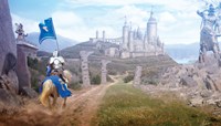 Knights Journey Fine Art Print