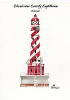 Charlevoix County Lighthouse, MI Fine Art Print