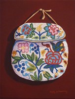 Beaded Pouch Fine Art Print