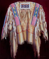 Sacred Raven's War Shirt Fine Art Print