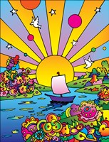 Cosmic Boat Color Fine Art Print