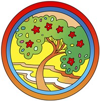 Circle-Tree Fine Art Print