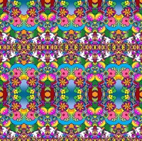 Doves And Flowers Fine Art Print