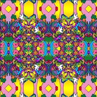 Flowers And Dove Fine Art Print