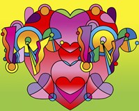 Love Color Heart Fine Art Print