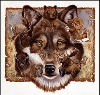 Wolf's World Fine Art Print