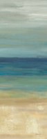 Navy Blue Horizons Panel II Fine Art Print
