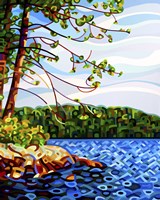 View From Mazengah Fine Art Print