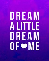 Dream Purple Art by Leah Flores - various sizes, FulcrumGallery.com brand