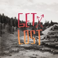 Get Lost Red Fine Art Print