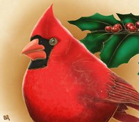 Cardinal by Bill Abbott - various sizes - $35.99