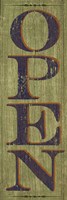 Open Sign 1 Fine Art Print
