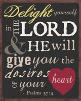 Psalm Saying I Fine Art Print